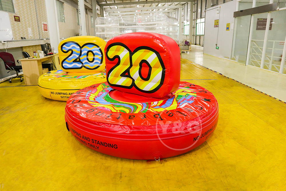 fun inflatable red stoolYGG102