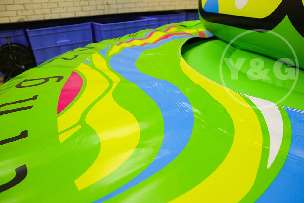 fun inflatable green stoolYGG103