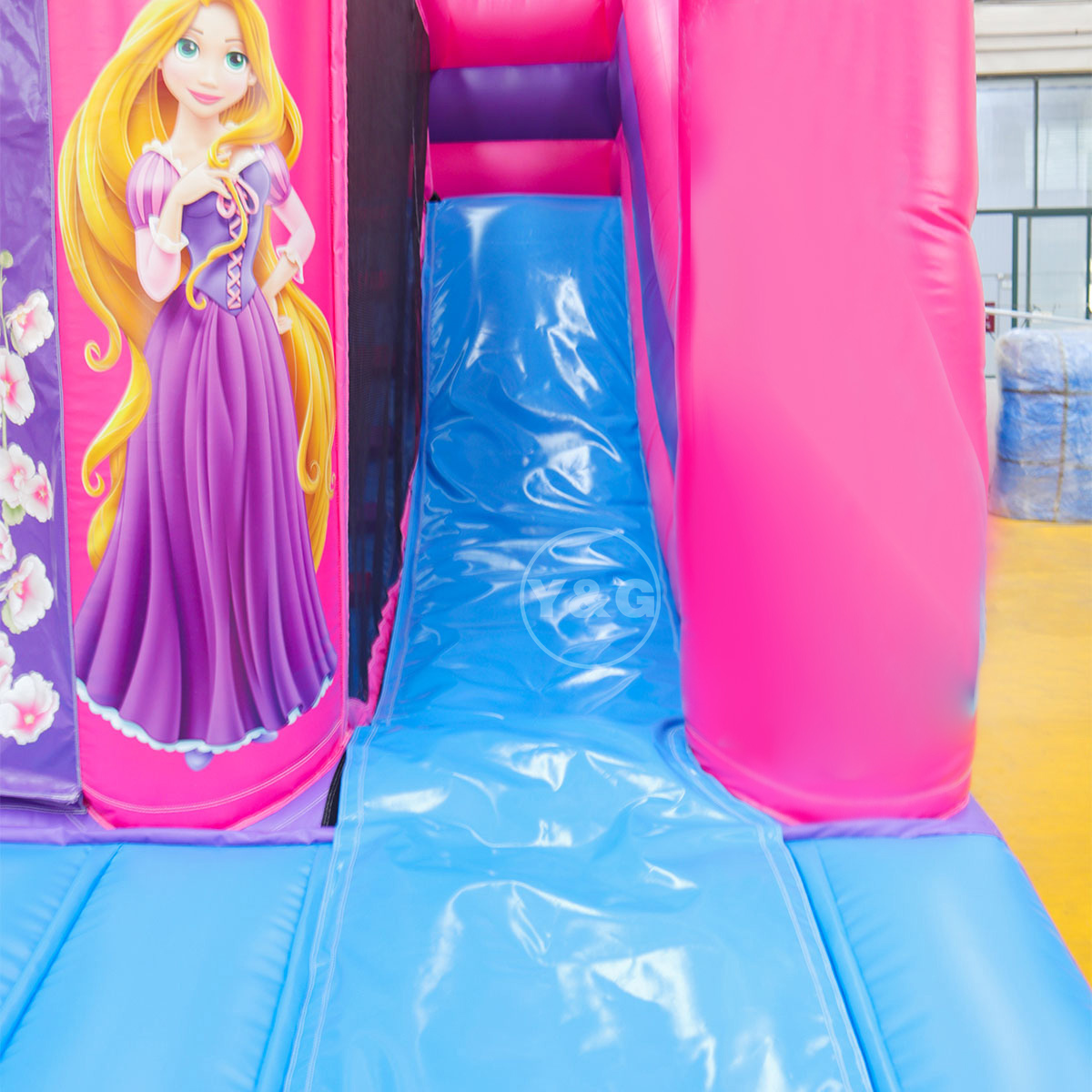 Inflatable princess castle slideYG-124
