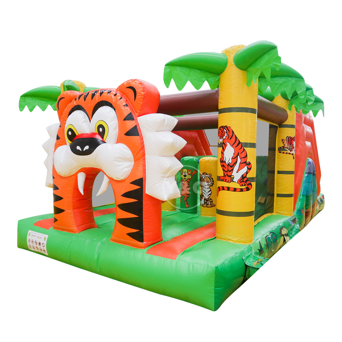 Inflatable Tiger Obstacle CourseYGO59