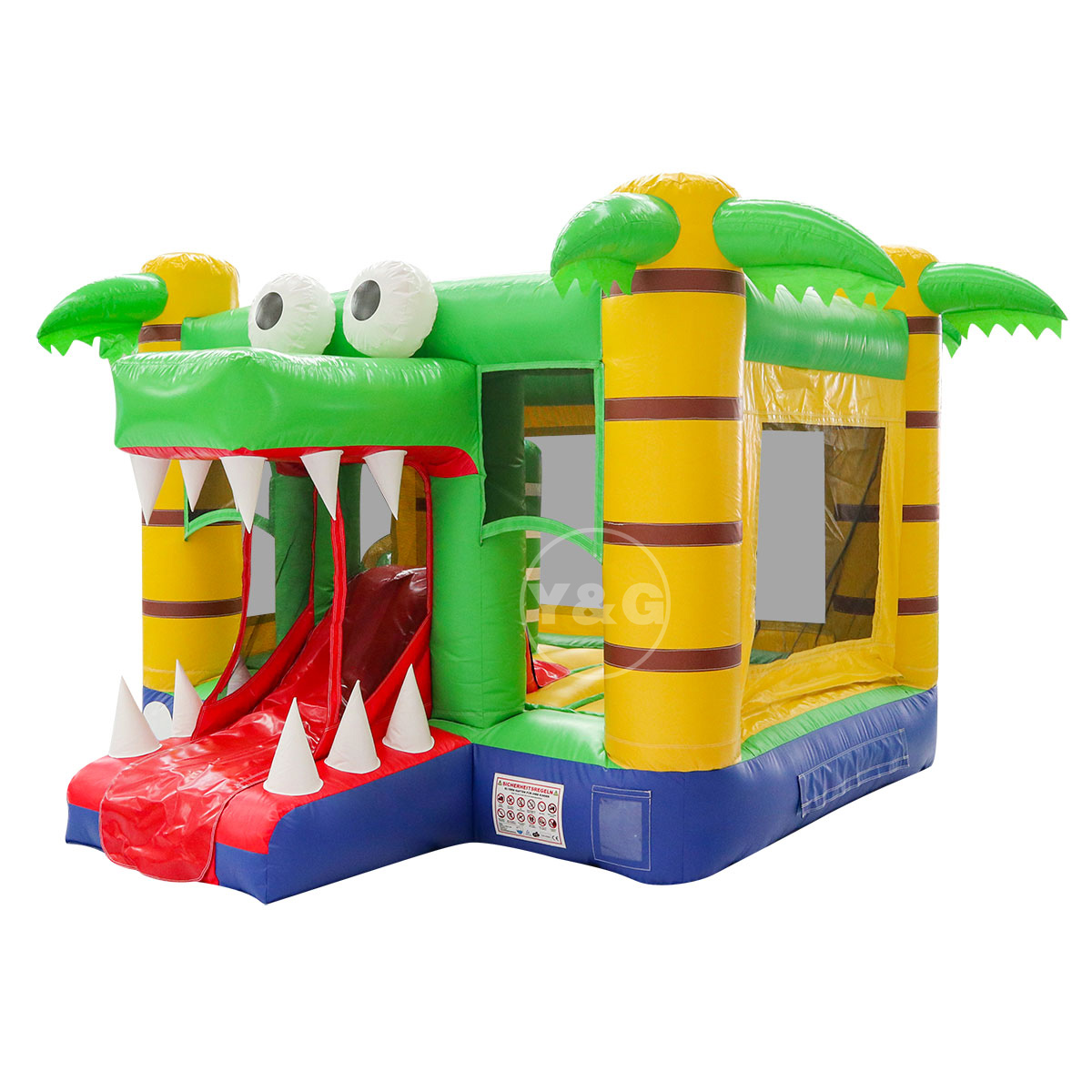 Inflatable crocodile bounce houseYG-140