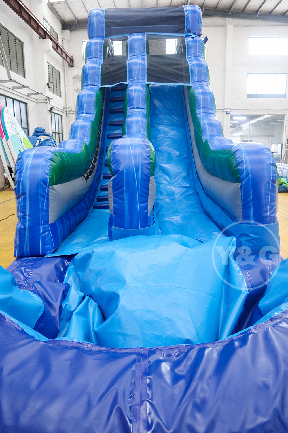Inflatable giant marble water slideYG-106