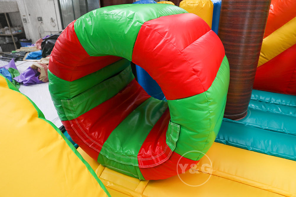 inflatable jungle playgroundGI023