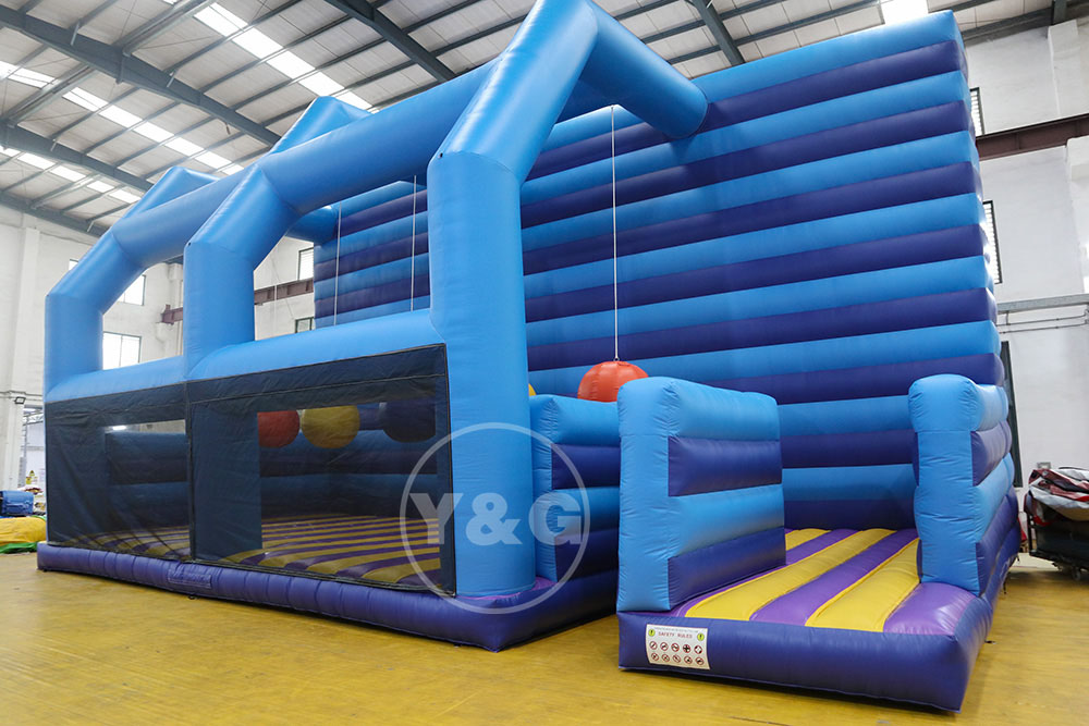 Large Inflatable Blue Bounce HouseYG-132