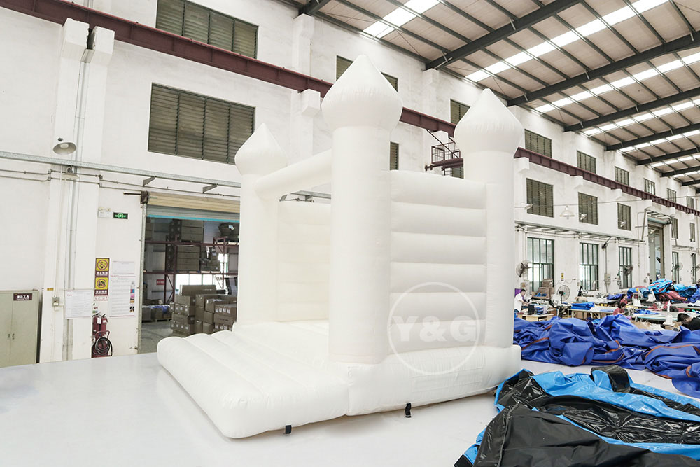Inflatable White wedding bounce houseYG-138