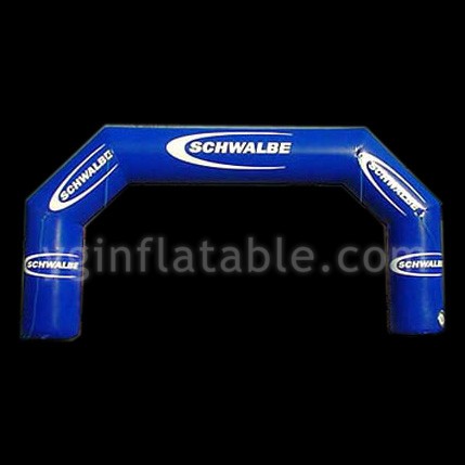 Navy blue inflatable archGA043
