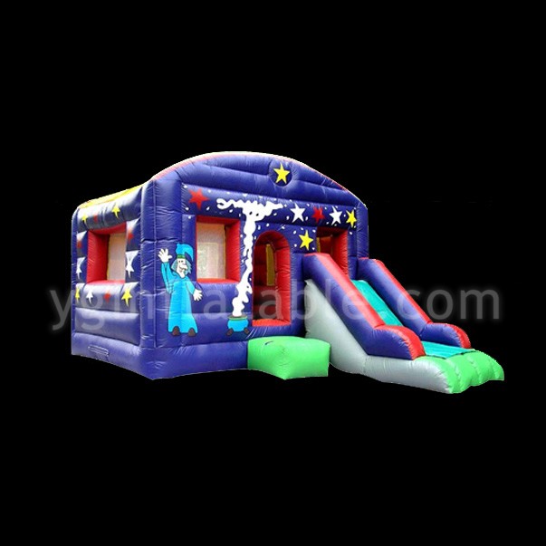 Inflatable Bounce House With SlideGB058