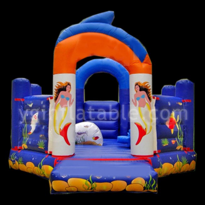 Inflatable Bounce House With SlideGB312