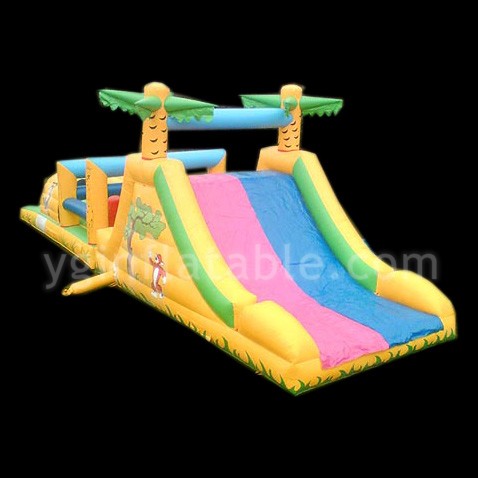 brilliant color Inflatable Obstacle CourseGE043