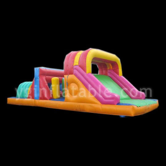 bright Indoor Inflatable Obstacle CourseGE063